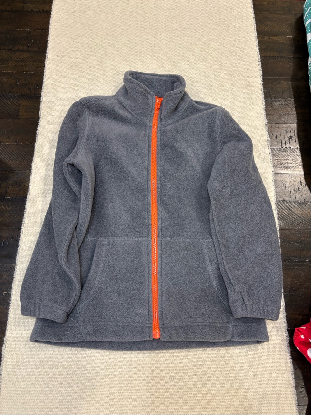 Boys’ Jacket TPC Grey Fleece EUC